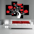 Hot Sell Newest Art Painting Oil Abstract Painting Tree